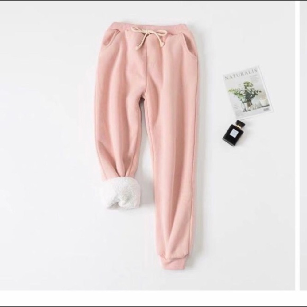Super fuzzy and soft girls sweatpants